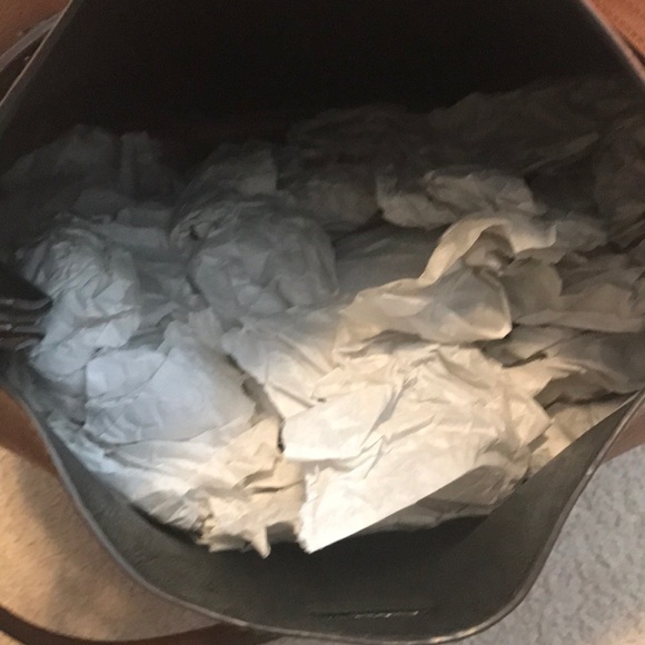 Calvin Klein luggage leather bag